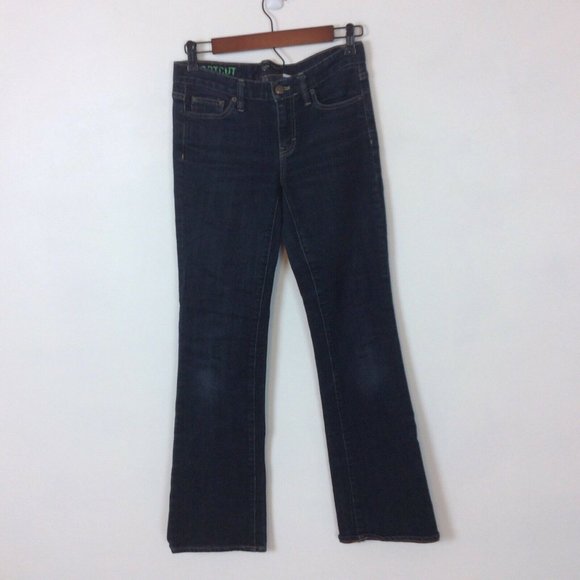 J Crew Factory Stretch Bootcut Denim Blue Jeans - Picture 1 of 9
